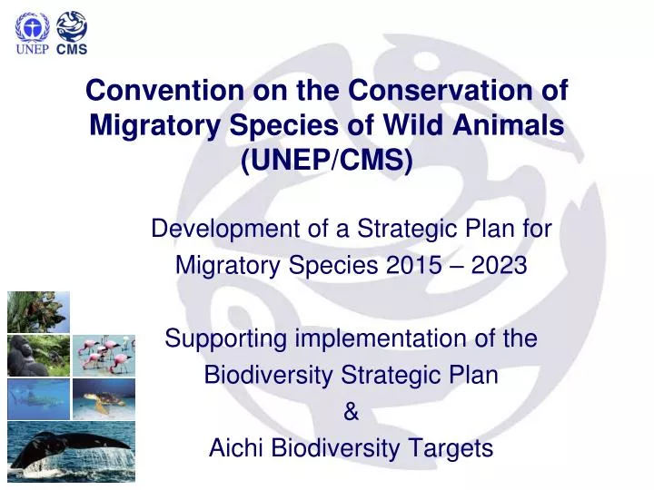 convention on the conservation of migratory species of wild animals unep cms