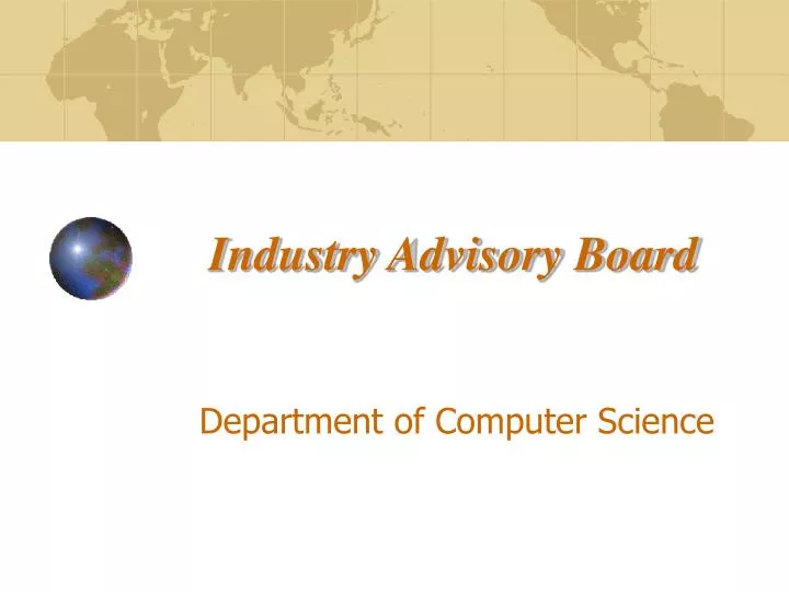 industry advisory board