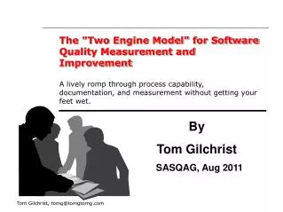 The &quot;Two Engine Model&quot; for Software Quality Measurement and Improvement