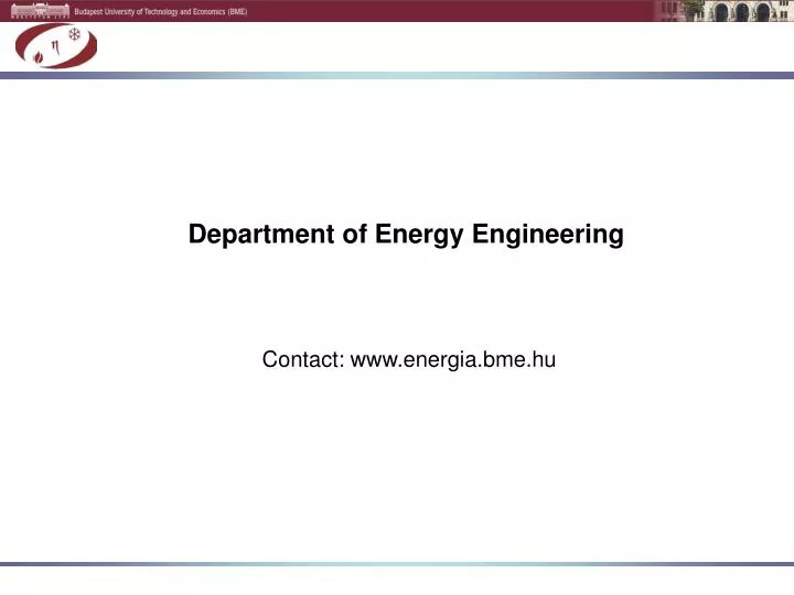 department of energy engineering