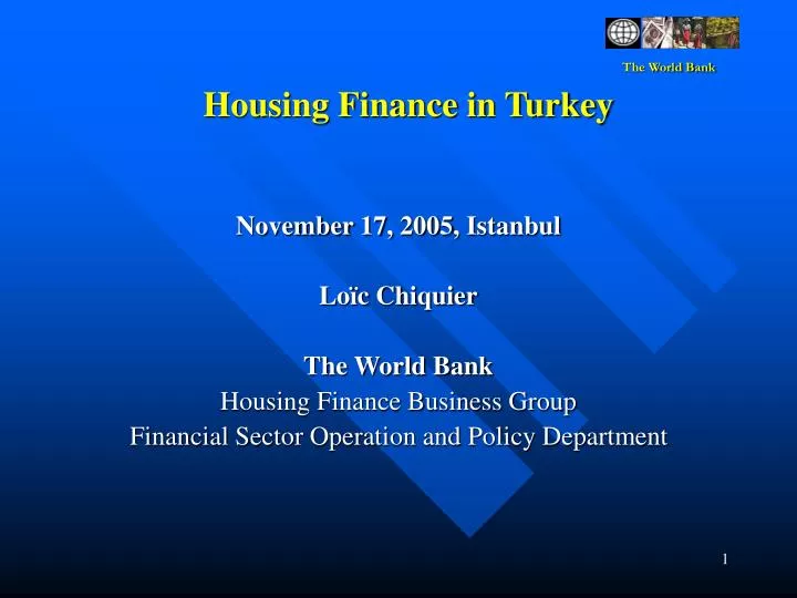 housing finance in turkey