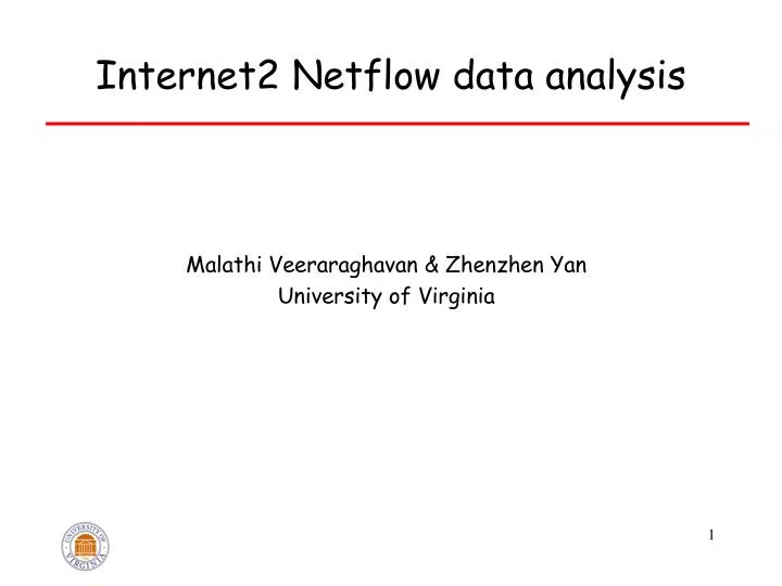 internet2 netflow data analysis