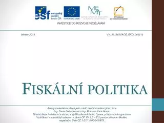 fisk ln politika