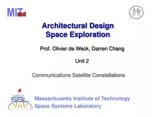 Architectural Design Space Exploration