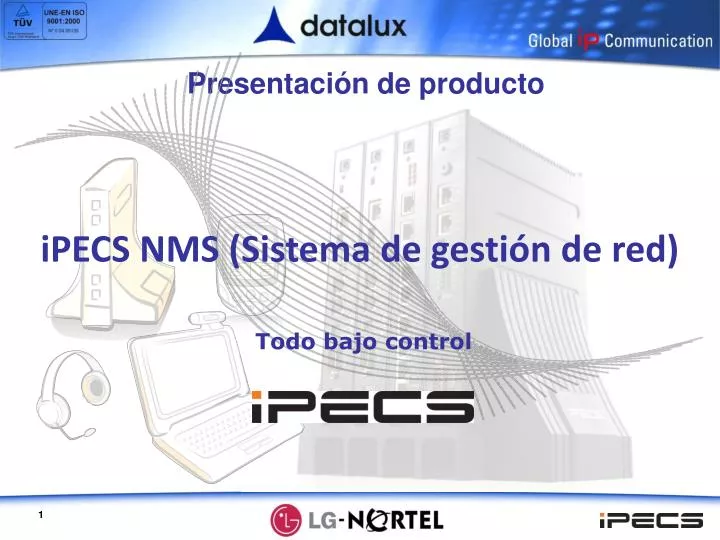 ipecs nms sistema de gesti n de red todo bajo control