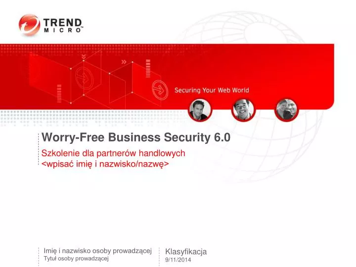 worry free business security 6 0