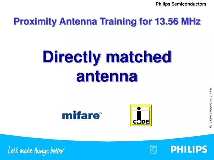 proximity antenna training for 13 56 mhz