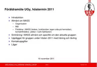 f r ldram te ugy h stermin 2011