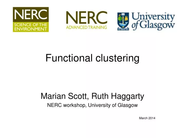 functional clustering