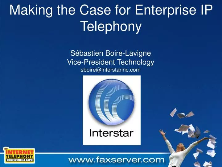 making the case for enterprise ip telephony