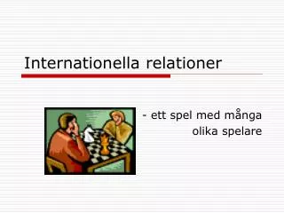 ett spel med m nga olika spelare