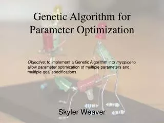 Genetic Algorithm for Parameter Optimization