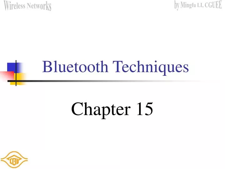 bluetooth techniques