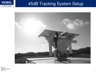 45dB Tracking System Setup