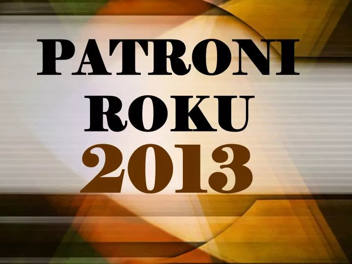 patroni roku