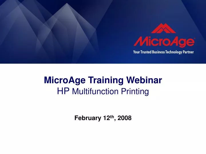 microage training webinar hp multifunction printing