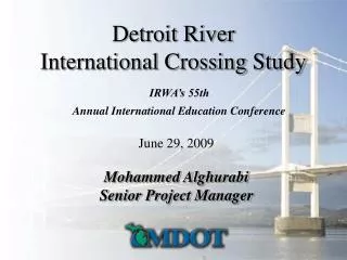 Detroit River International Crossing Study