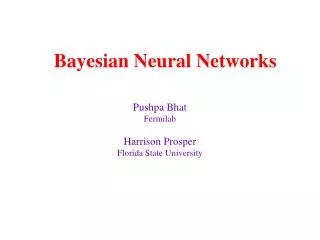 Bayesian Neural Networks