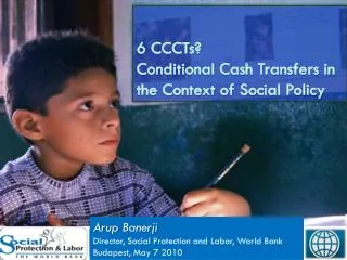 6 CCCTs? Conditional Cash Transfers in the Context of Social Policy