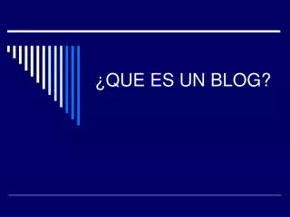que es un blog