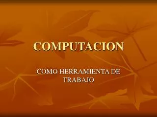 computacion