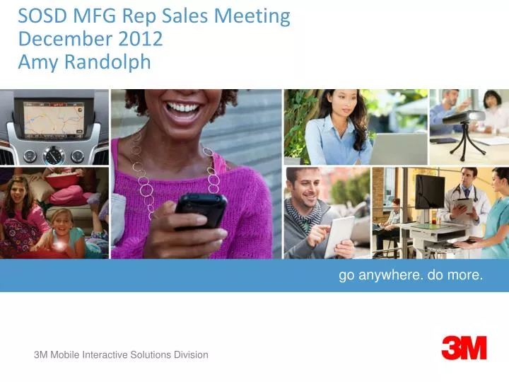 sosd mfg rep sales meeting december 2012 amy randolph