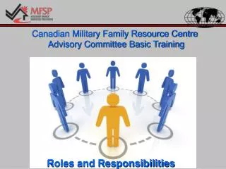 Canadian Military Family Resource Centre Advisory Committee Basic Training