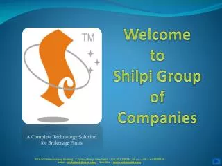 Welcome to Shilpi Group of Companies