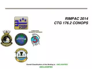 RIMPAC 2014 CTG 176.2 CONOPS