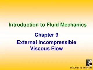 Introduction to Fluid Mechanics