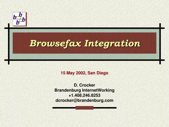 browsefax integration
