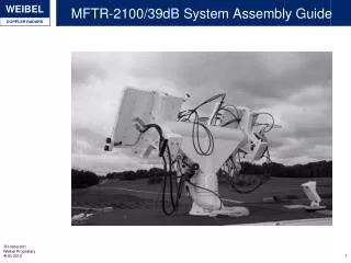MFTR-2100/39dB System Assembly Guide