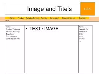 image and titels