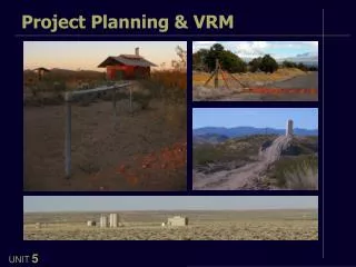 Project Planning &amp; VRM
