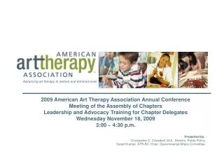 2009 American Art Therapy Association Annual Conference Meeting of the Assembly of Chapters