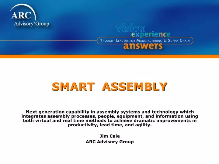 smart assembly