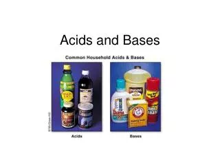 acids and bases