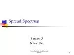 Spread Spectrum - slide 1