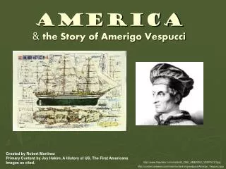 America &amp; the Story of Amerigo Vespucci