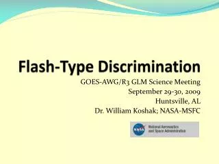 Flash-Type Discrimination