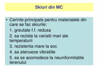 skiuri din mc