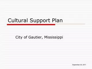 Cultural Support Plan