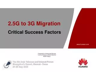 2.5G to 3G Migration