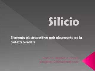 silicio