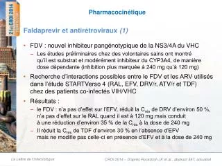 pharmacocin tique