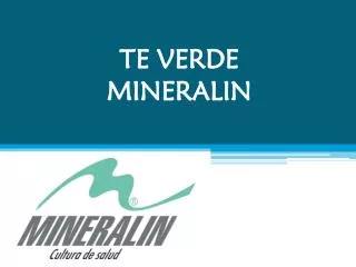 te verde mineralin