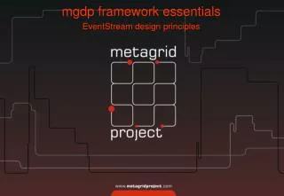 mgdp framework essentials