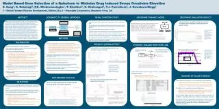 Objective: To utilize preclinical and phase I PK/PD data from a new quinolone (Q) and relevant