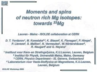 Moments and spins of neutron rich Mg isotopes: towards 33 Mg