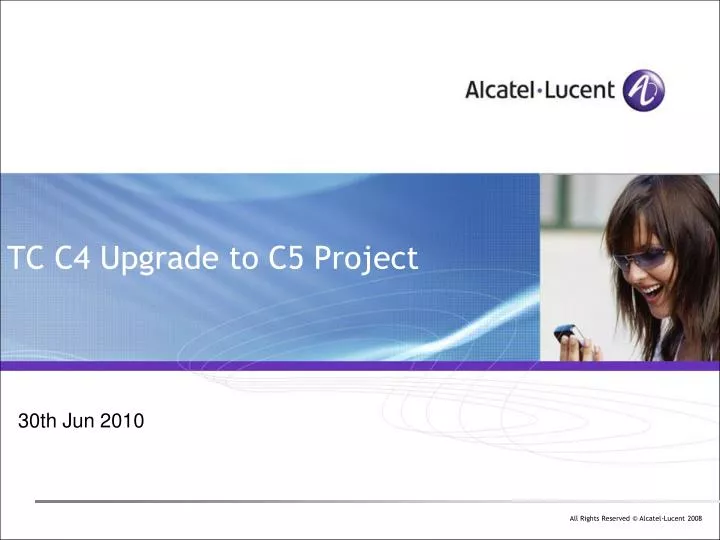 tc c4 upgrade to c5 project